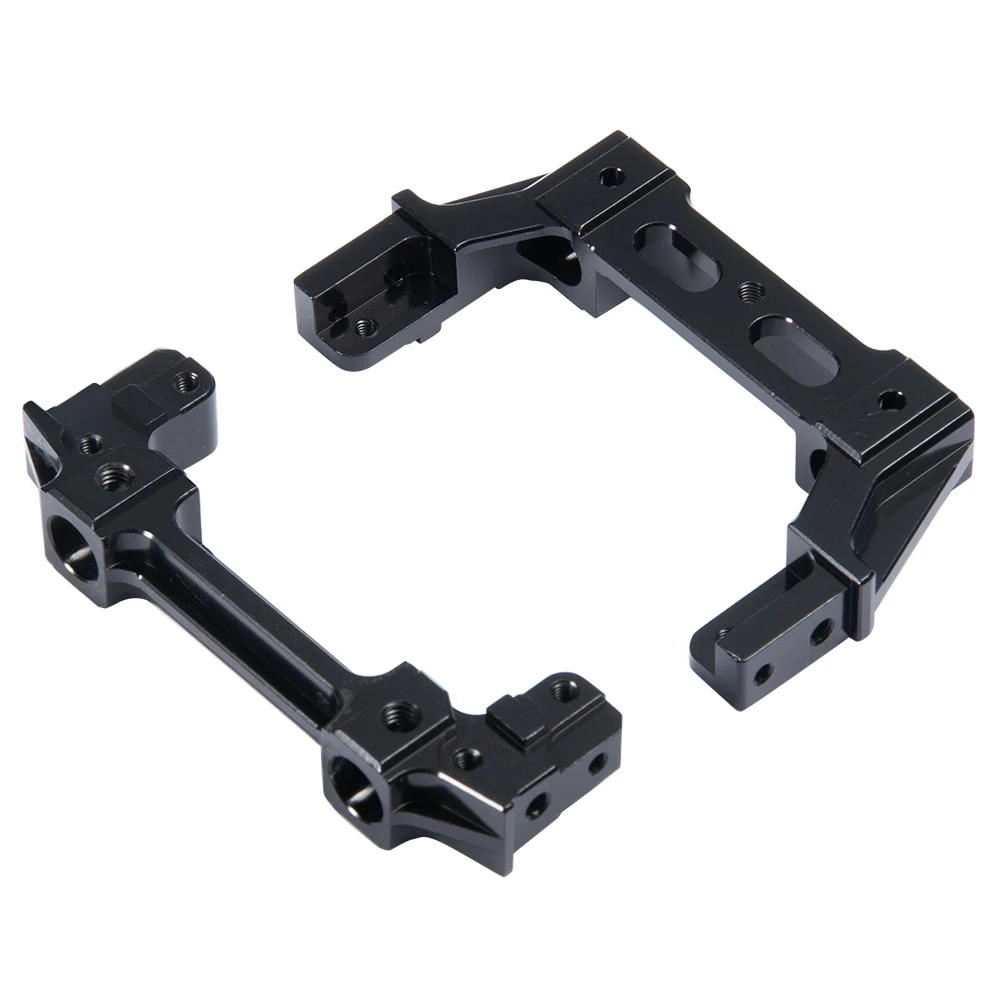 MIBIDAO Metal Front/Rear Frame Girder Bumper Fixed Bracket Mount for Axial SCX10 II 90046 1/10 RC Crawler Car Model Upgrade Part