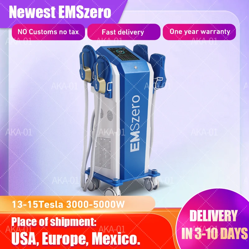 

EMSzero Body Sculpting Slimming Radio Electromagnetic Stimulate Muscle Weight Loss Sculpture Machine Building Muscle