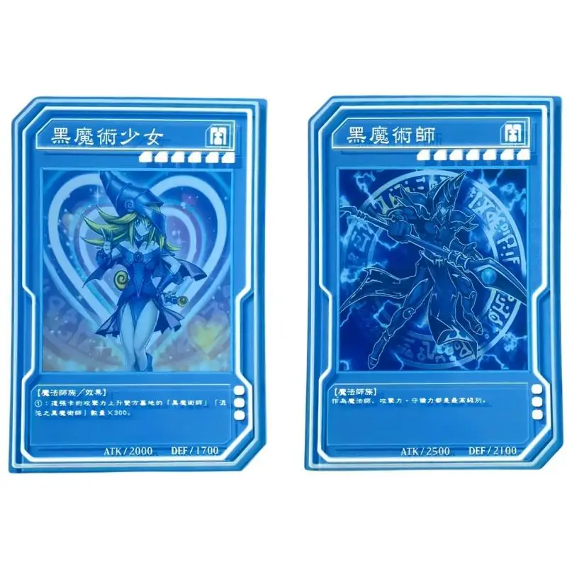 Yu-Gi-Oh Theater Edition Card Dark Magician Girl Twin Burst Blue-Eyes White Dragon DIY Anime Collection Action Toy Figures Gifts