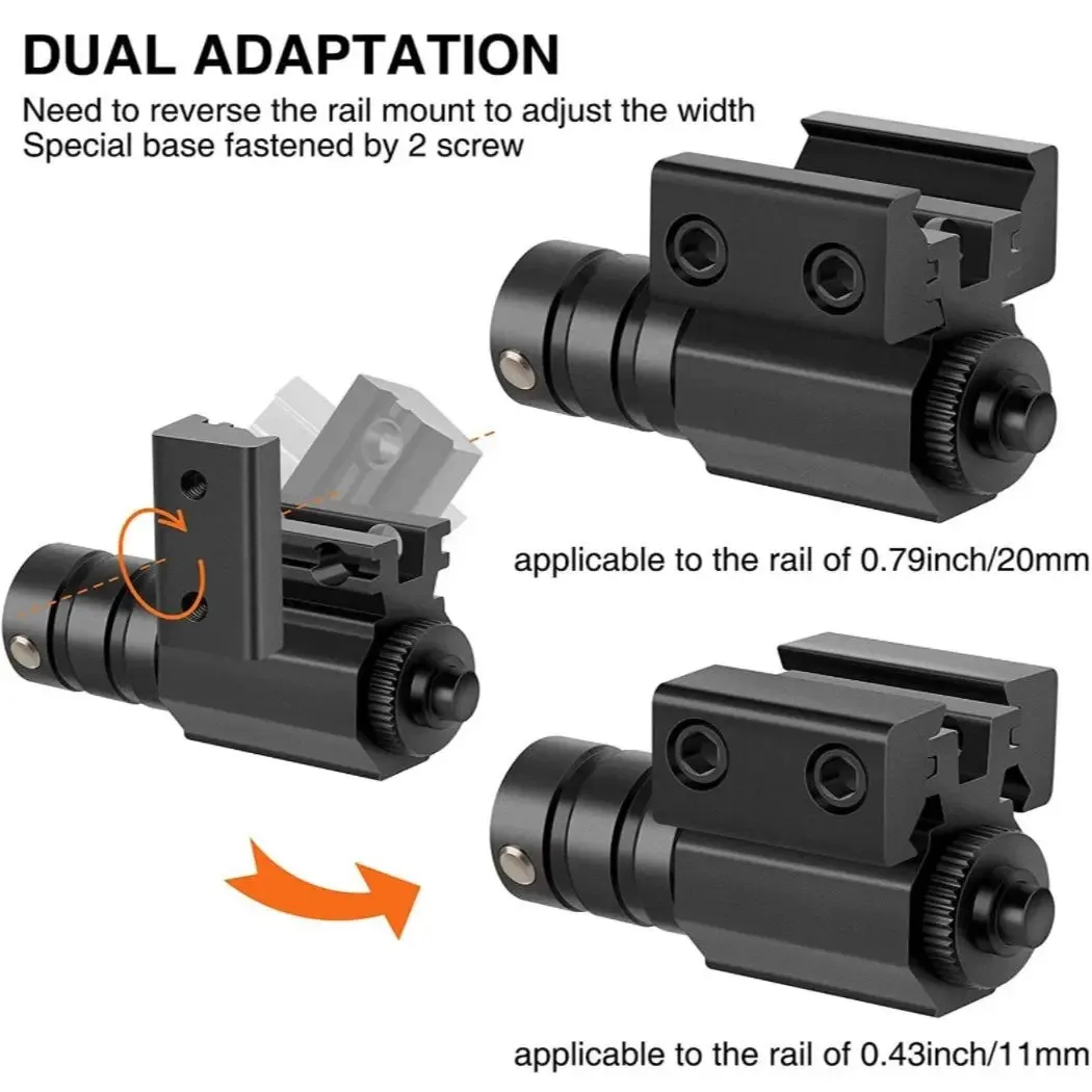 Rifles Red Dot Laser Sights Metal Ar15 Green Dot Laser Red Picatinny Rails Pistol Sights Hunting Adjustable Lasers Calibrated