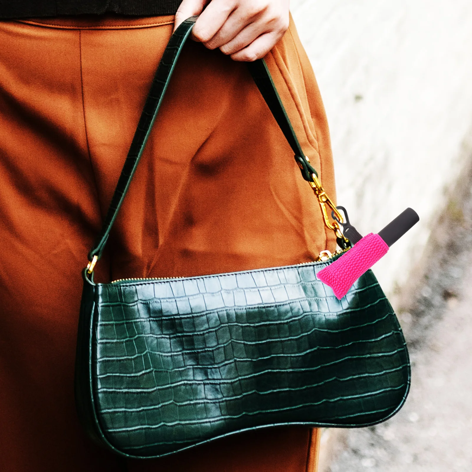 LLavero protector de lápiz labial, soporte de bálsamo labial ligero y duradero, Clip en llavero, funda de transporte para bolsa de mochila, 3 uds.