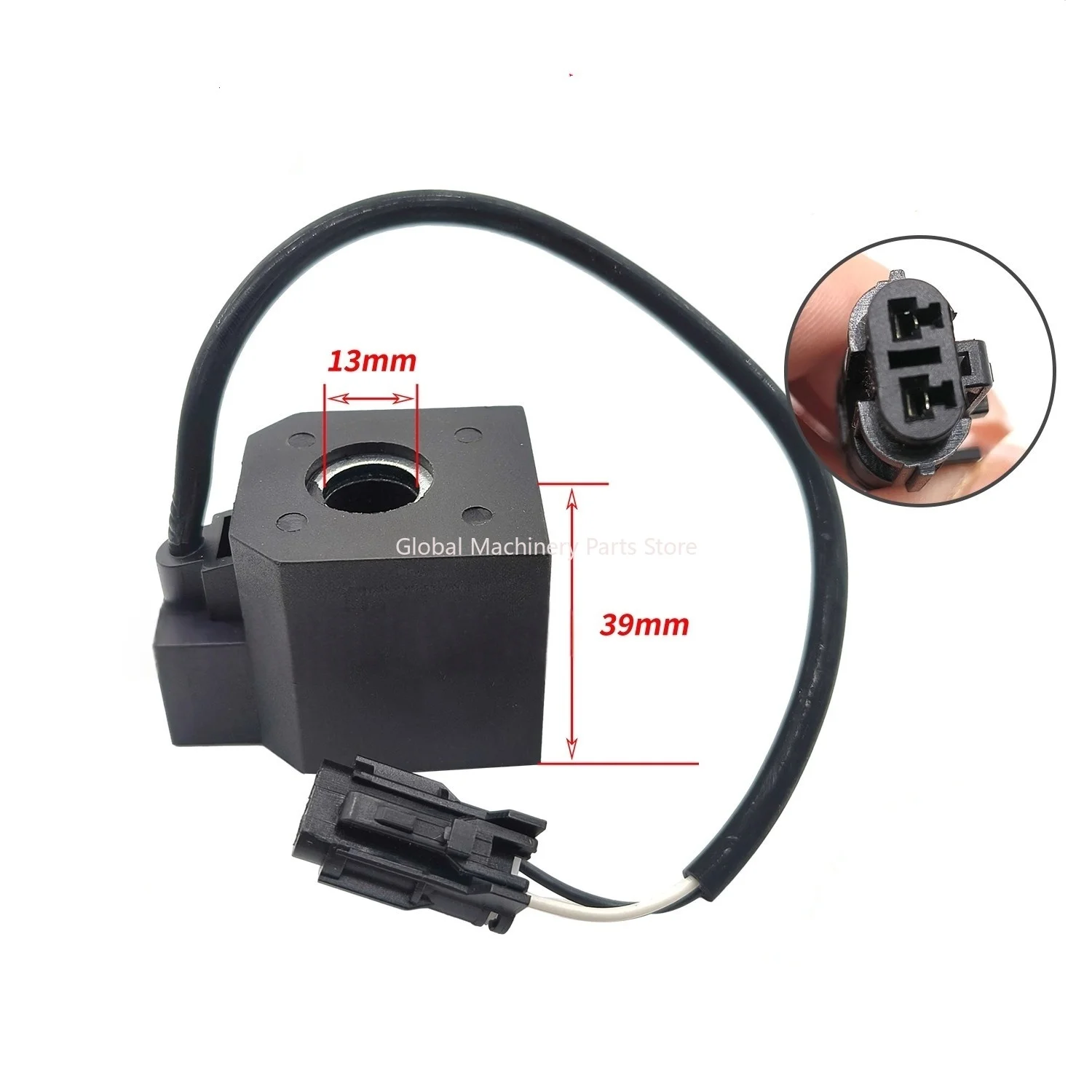 

Suitable for the Travel Safety Pilot Solenoid Valve Coil of the Modern R55 R210/220-5 Excavator