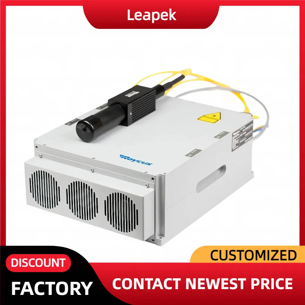 Gerador de laser Raycus 20W com lente de conector protetora de saída fonte de laser de fibra RFL-P20QE