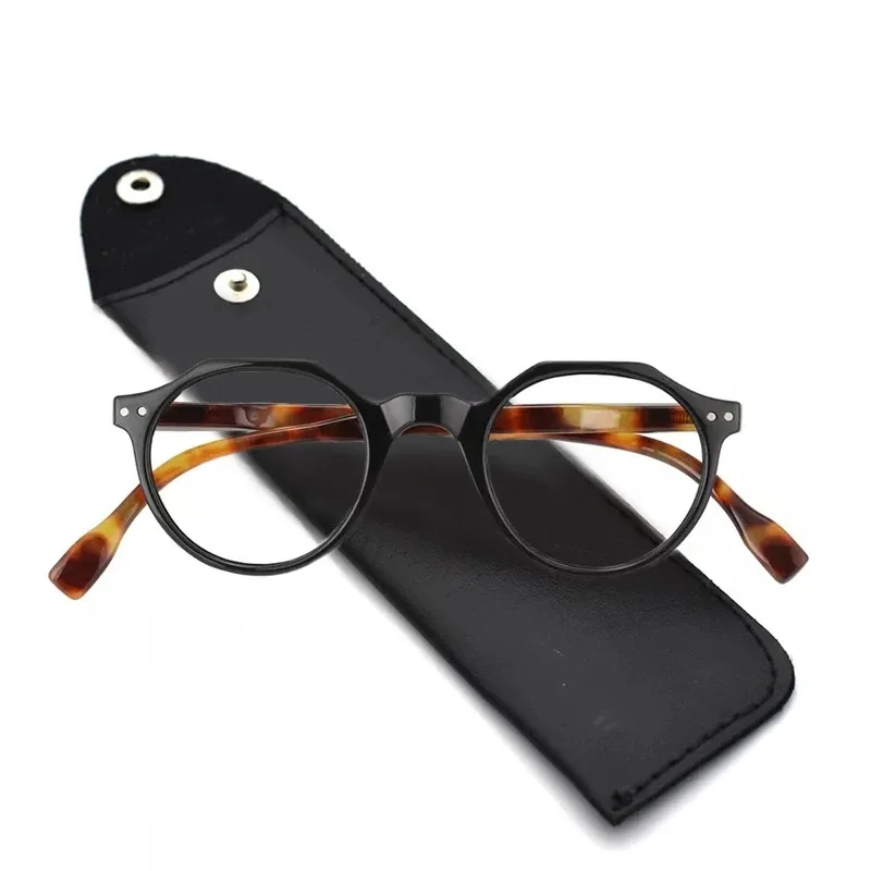 Anti-Blaulicht-blockierende Lesebrille für Damen und Herren, blendfrei, presbyopische Computerbrille mit Etui, Dioptrien von +0 bis +3,5 – Detail 9