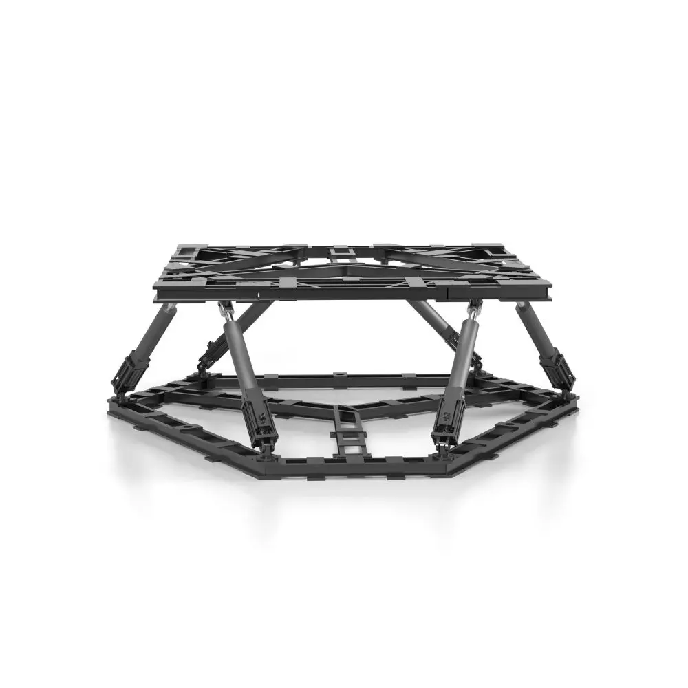 Testowanie samochodów Stoły wibracyjne Systemy platform Stewart (Hexapod) Platformy symulacji ruchu 6-DOF