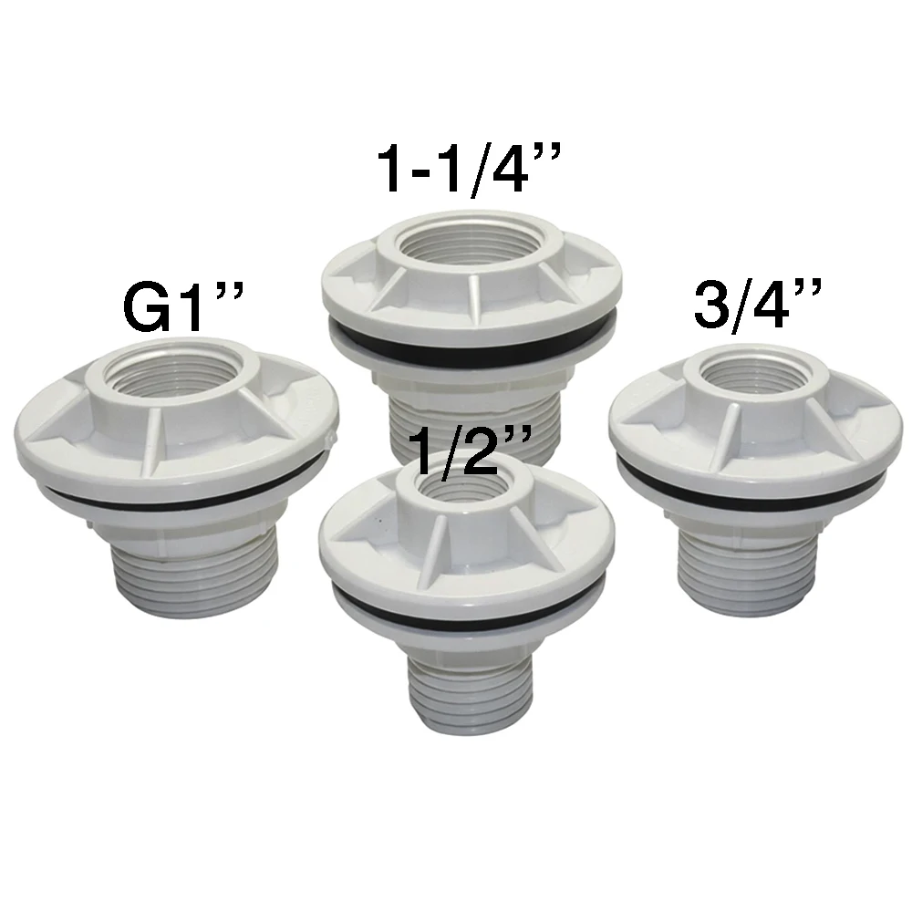 1-1/4'' 1/2'' 3/4'' 1'' Doppel-Innengewinde Wassertank-Verbindungsstücke Aquarium-Zubehör Fischbecken-Verbinder Bewässerungsschlauch-Anschluss