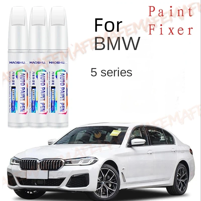 Paint Pen Suitable for BMW 5-series Paint Repair Pen Original Ore White  BMW 5-series Carbon Black Special White Red for Scratch