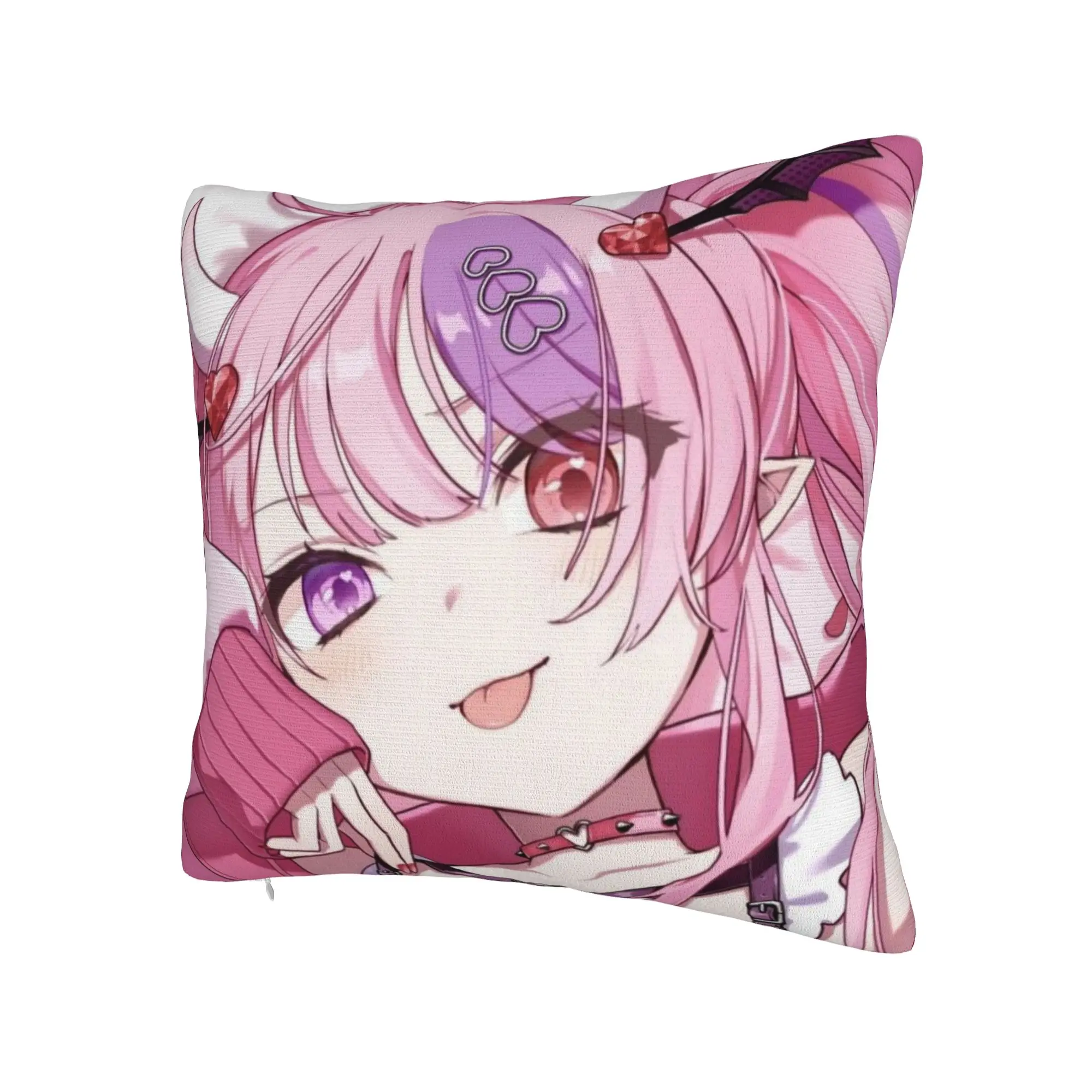 Ironmouse Vtuber Pillow Case  Novelty Pillow Cover Comfy Pillowcases For Chair Sofa Home Decor