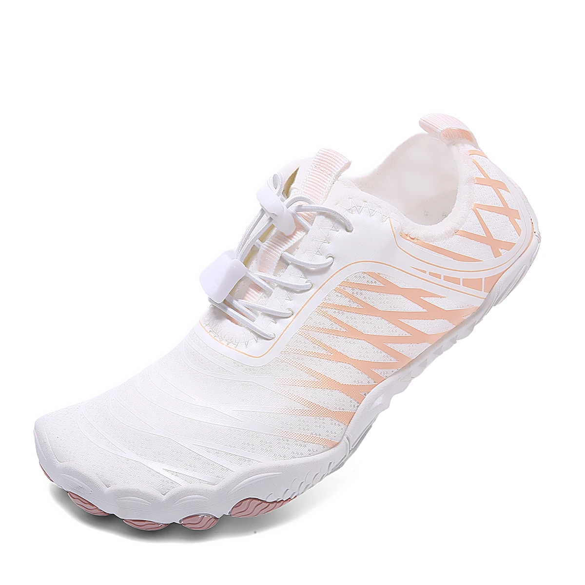 Oiaano, zapatos blancos descalzos con punta ancha para hombre, zapatillas deportivas para mujer, botines de agua Unisex para hombre, agua, playa, suela suave, ligero y transpirable