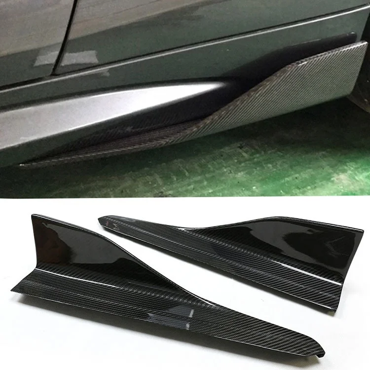 

High Quality Car Side Skirt Bumper Suitable for F87 M2 M2C Modified MP Style Dry Carbon Fiber Side Skirtcustom
