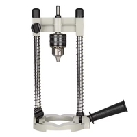 ABGH-Versatile Drill Holder Stand For DIY Enthusiasts, Precision Pipe Drilling With Adjustable Angles And Removable Handle