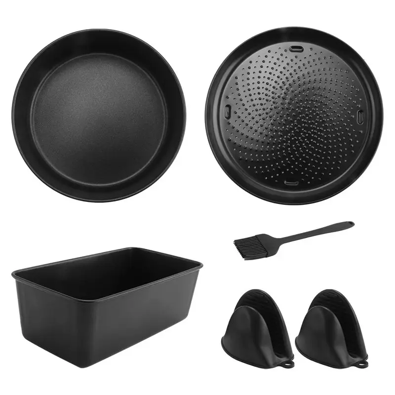 

A21Q -Air Fryer Accessories For 6. 5 QT And 8 QT Ninja Foodi,Air Fryer Bake Kit , Non-Stick Coating,Dishwasher Safe