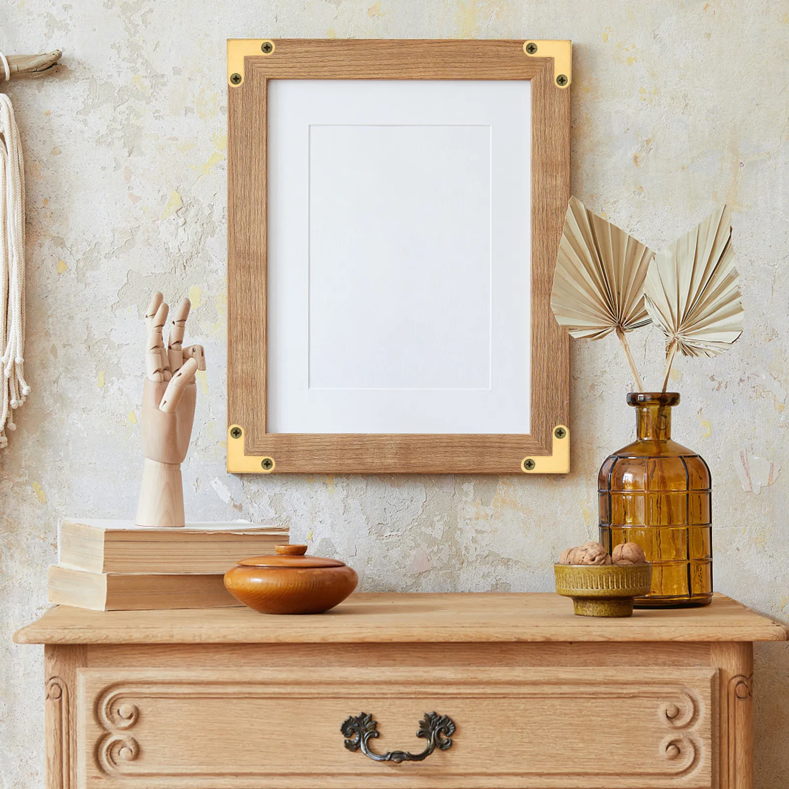 ขายึดรูปตัว L แบบหนา 6 ชิ้น ทำ - Furniture Hardware Photos บทวิจารณ์และราคา