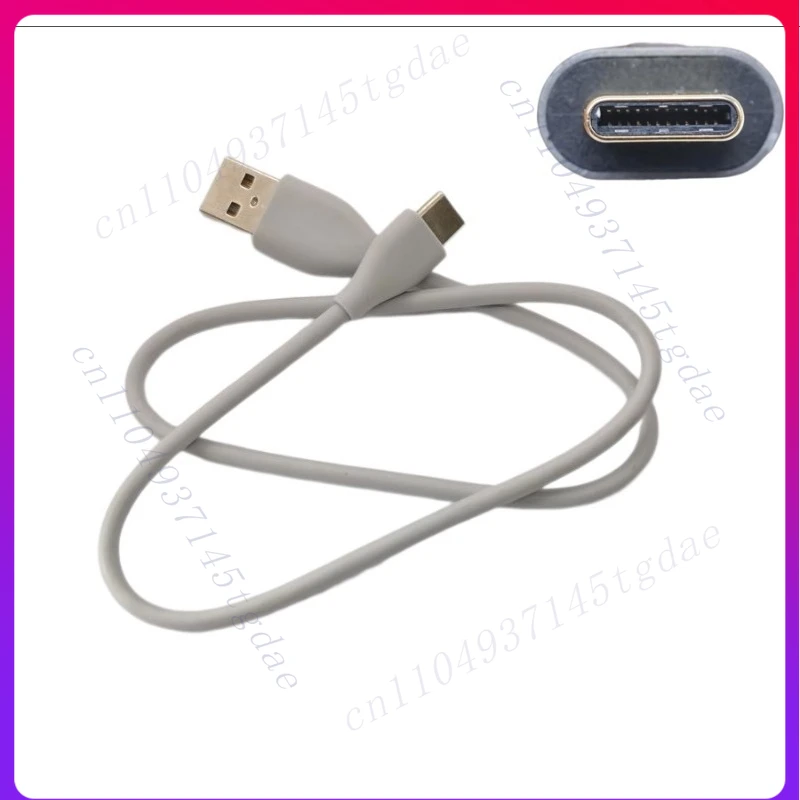 

2Pcs for Bose SoundLink Mini II 2 QC35 Speaker Audio Charger Data Cable 0.5m White TYPE C See the interface!