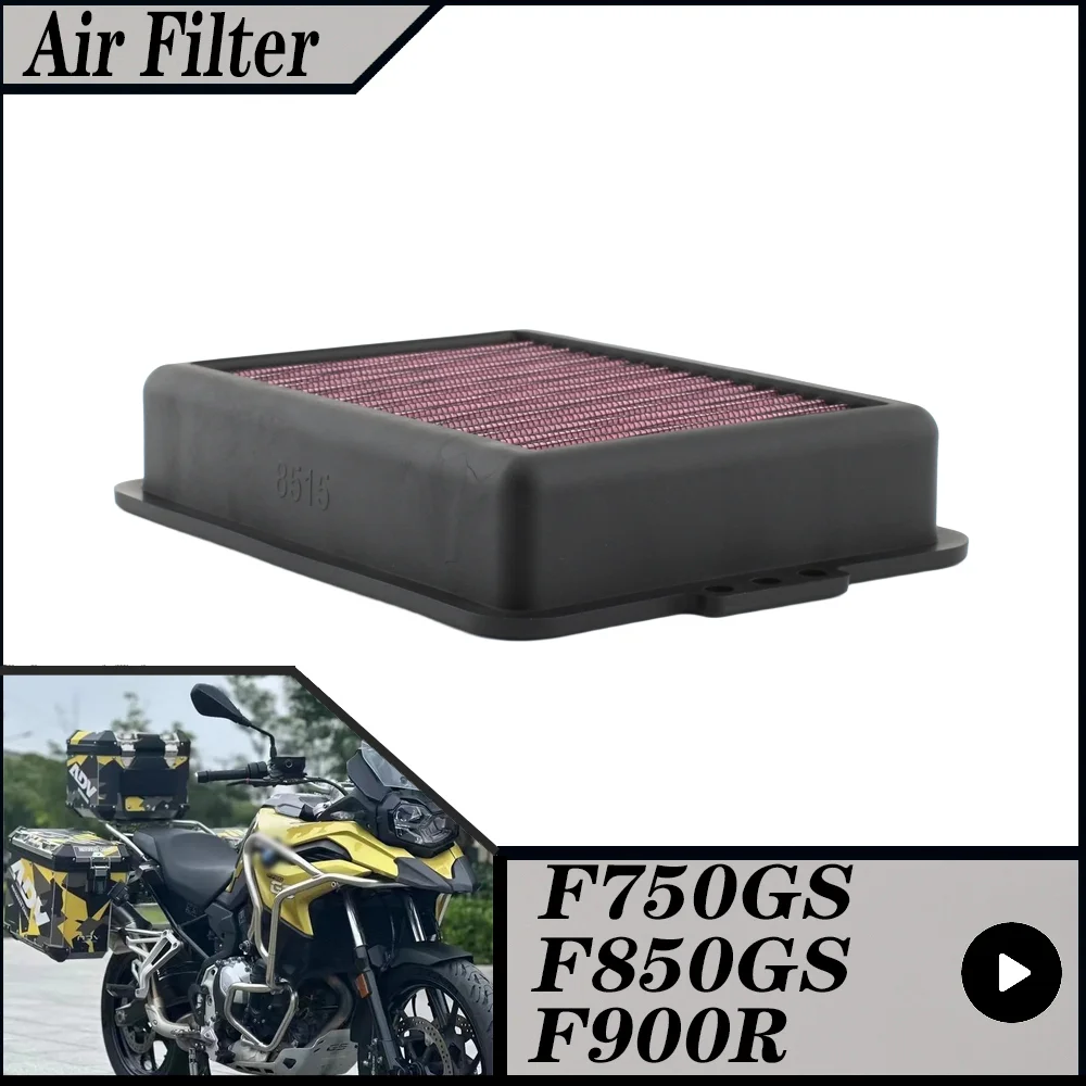 Motorcycle Washable Air Filter For BMW F750GS F850GS F900R F900XR Replaceable BM-8518 HFA7801 13728561572 Air Intake Filter