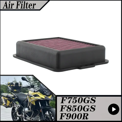 Imagen 2 del producto Filtro de aire lavable para motocicleta para BMW F750GS F850GS F900R F900XR reemplazable BM-8518 HFA7801 13728561572 filtro de entrada de aire