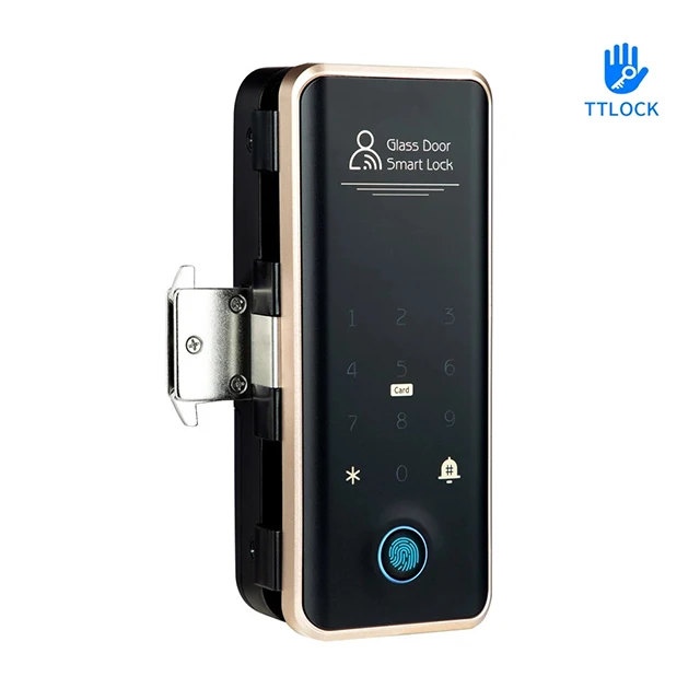 Wifi Biometric Electronic Sliding Ttlock Cerradura Inteligente Ferreteria Hotel Tuya Digital Fingerprint Smart Door Lock