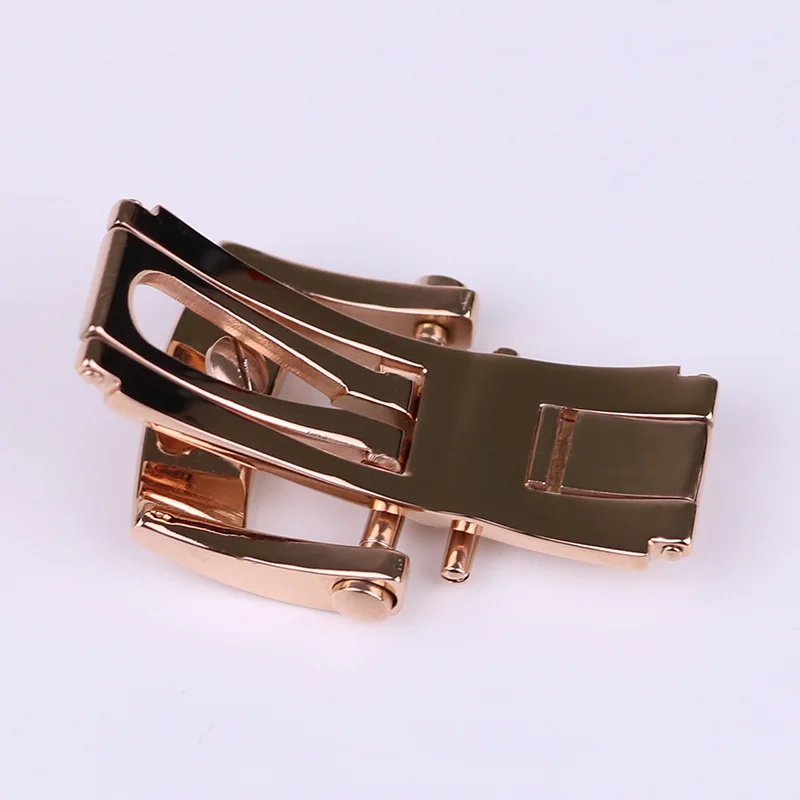 XIANERSHANG Custom P-armigiani F-leurier Watch Clasp 18MM Lead Screw Belt Buckle Stainless Steel Butterfly Buckle Watch Accessor