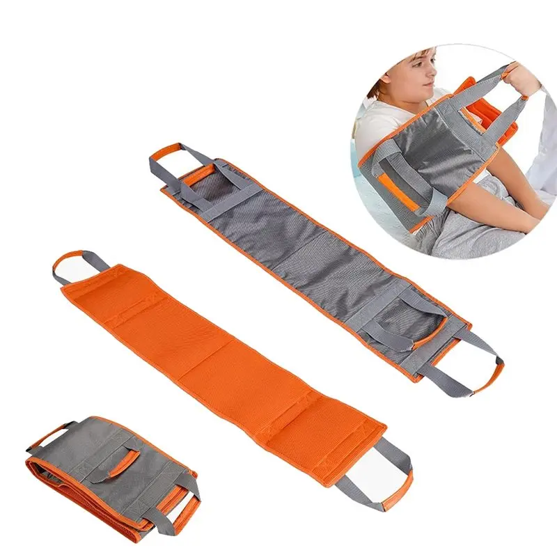 AA20-Elderly Mobility Aid Transfer Belt - Safe Patient Lift & Transfer Sling For Bed, Wheelchair, Caregiver Assistance Device