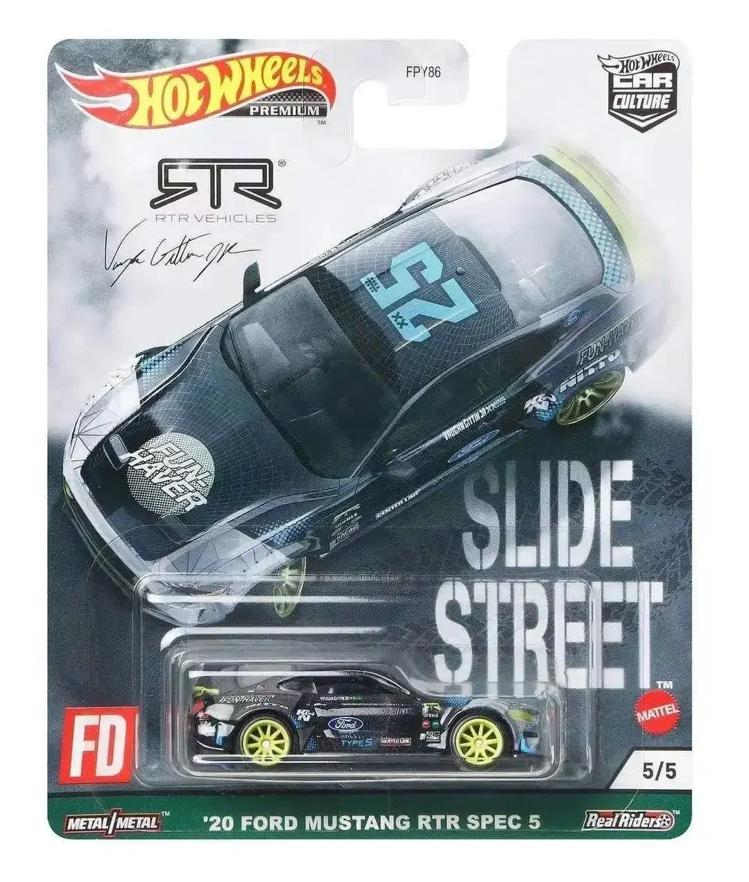 Original Hot Wheels Car Model Car Culture Slide Street 1 Stop Diecast 1/64 Subaru Ford Mustang Kids Toys for Boys Birthday Gift