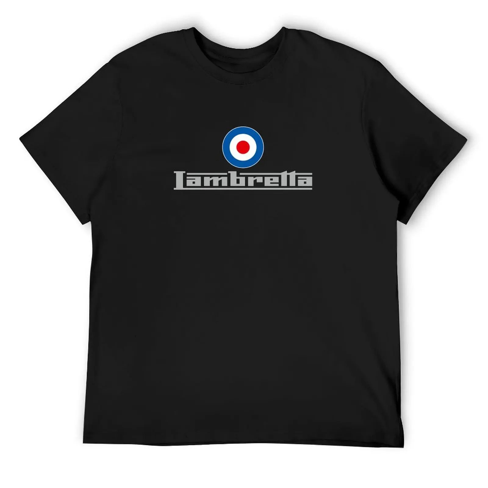 Lambretta logo with target T-Shirt oversize t-shirts man summer shirt summer clothes mens clothing
