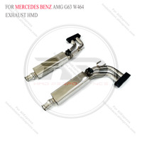 HMD Stainless Steel Exhaust System Performance Catback For Mercedes benz G500 G63 W464 5.5T With valve