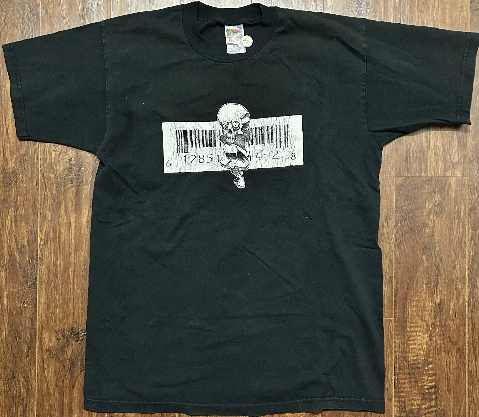 Винтажная футболка Link 80, большая футболка Fruit Of The Loom Ska Punk Asian Man Records, 90-е годы