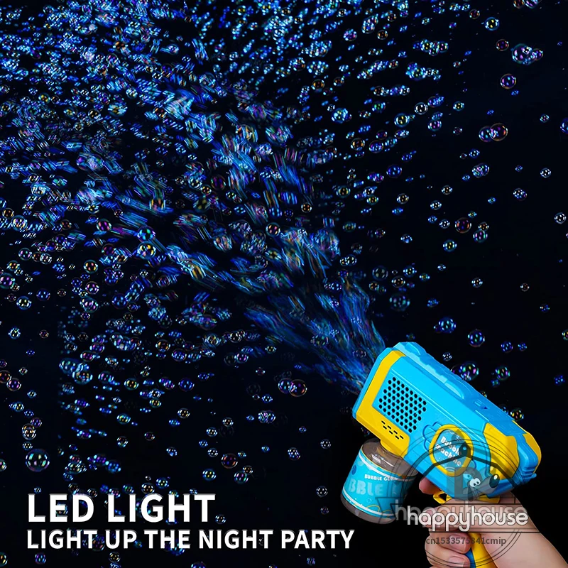 Astronauta automa máquina de bolhas para crianças arma bolha lançador foguete soprador bolha para crianças fabricante bolha sabão brinquedos verão