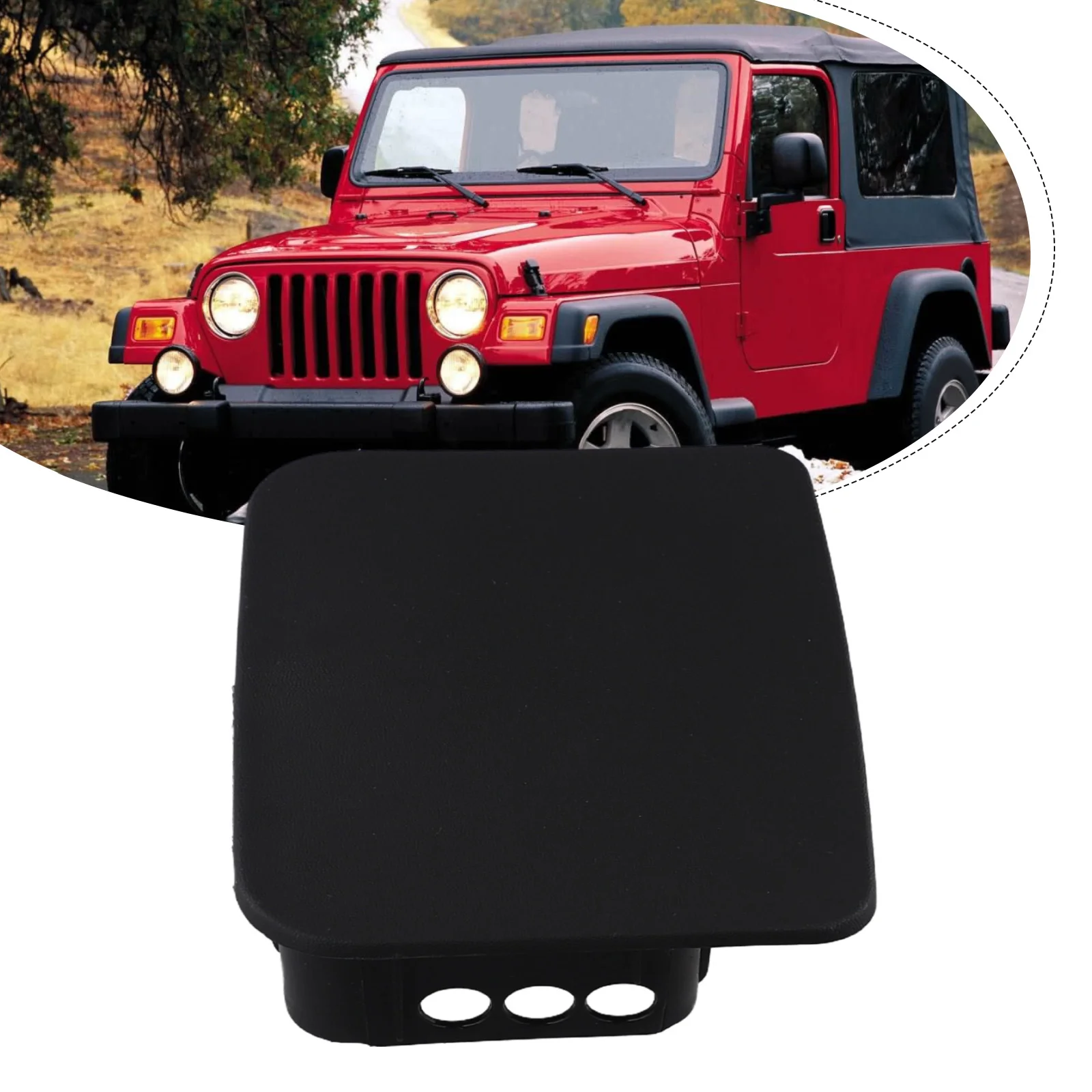 Left or Right Rear Bumpers End Cap 55078139AA for Jeep For Wrangler TJ 1997-2006 for OEM Style Bumper End Replacement Part