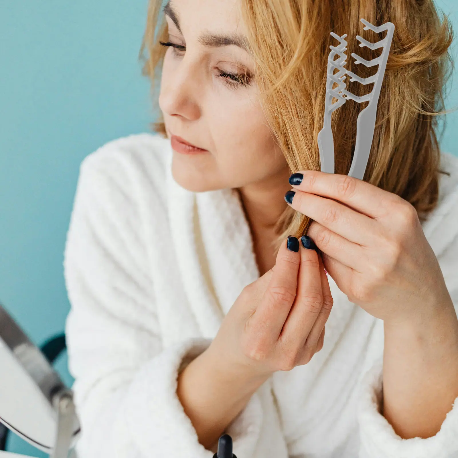 

Набор из 10 расчесок для укладки волос с широкими зубьями, для придания объема и текстуры, антистатические, с двойным рядом зубцов, для женщин и мужчин