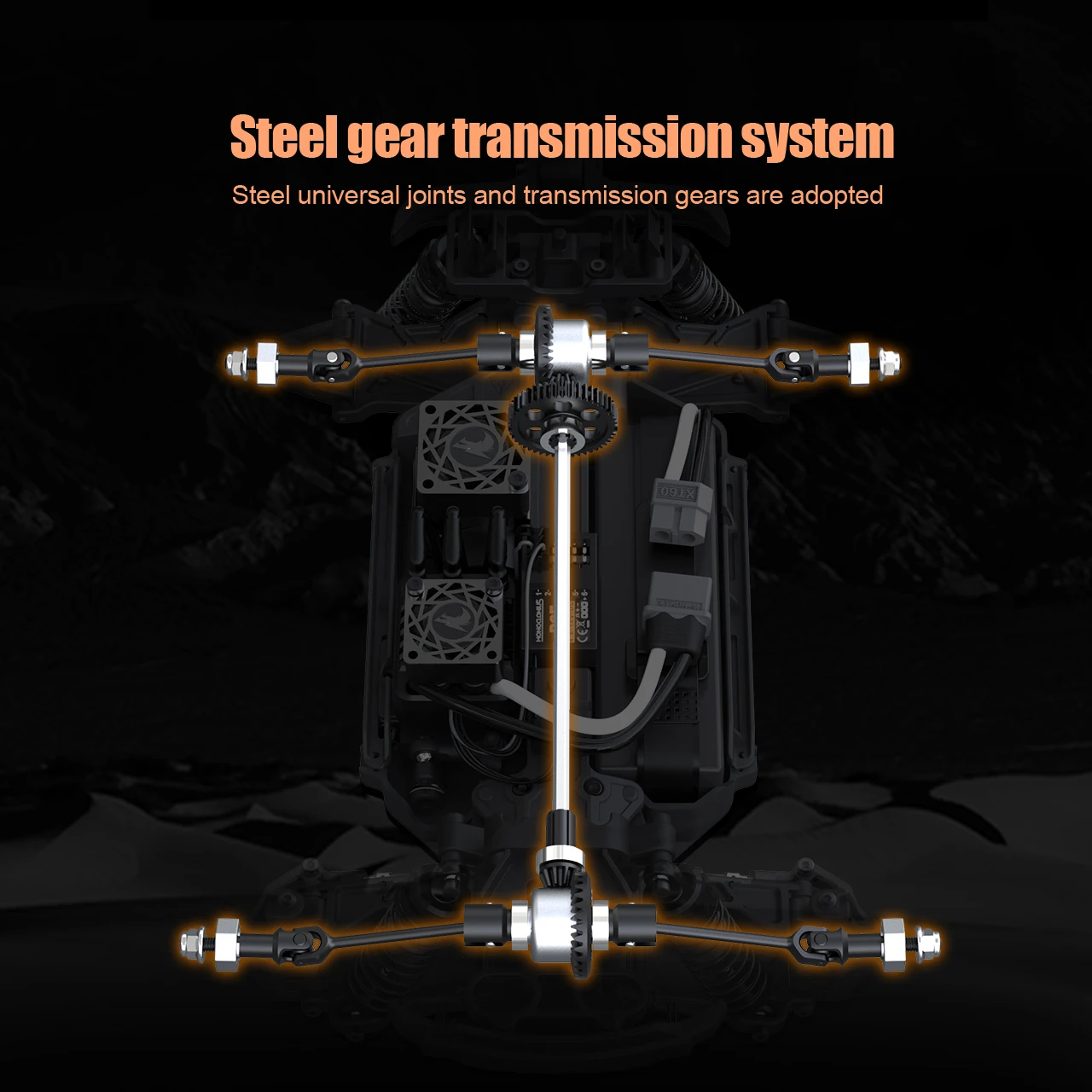 1/16 UDIRC Modello UD1610s Brushless RC Crawler 80 km/h Ad Alta Velocità di Controllo Remoto Auto Flip Fuoristrada Arrampicata Veicolo Giocattolo per Adulti