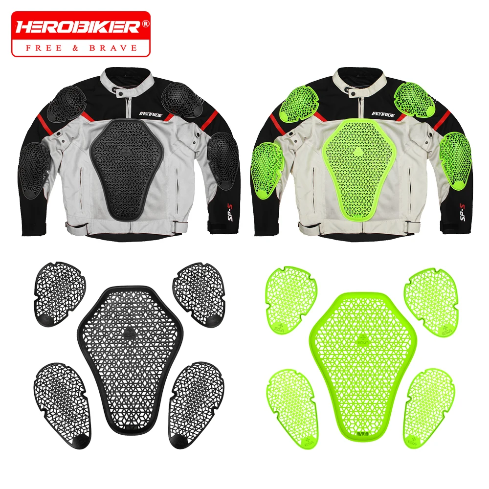 New CE Approved Motorcycle Shoulder Elbow Back Protector Pad Universal Motocross Back Protector Motorcycle Equipment For