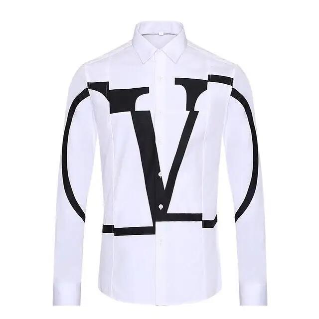 

Yamamoto Style Cotton Oxford Shirt Man Cheap Clothes Men Patchwork Fashionable Trendy Printed Casual Large Size Men's Shirts New