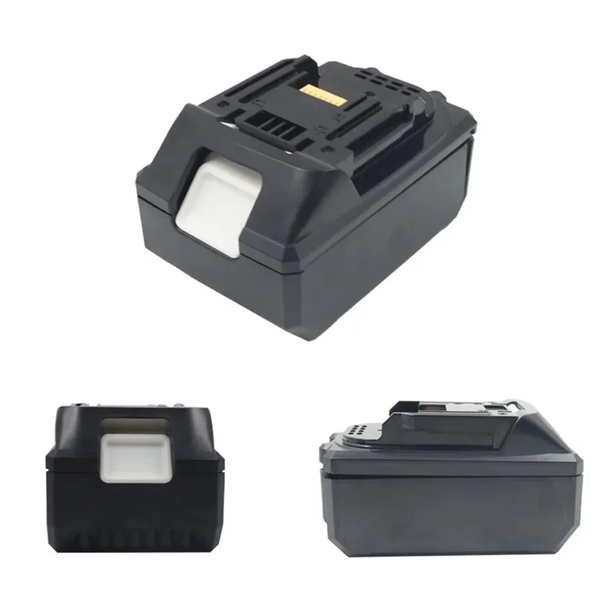A83Z BL1830B Lithium Ion Battery Case 10X18650 for 18V Li-Ion Battery Pack Box Top Bottom Shell LED Sticker Housings