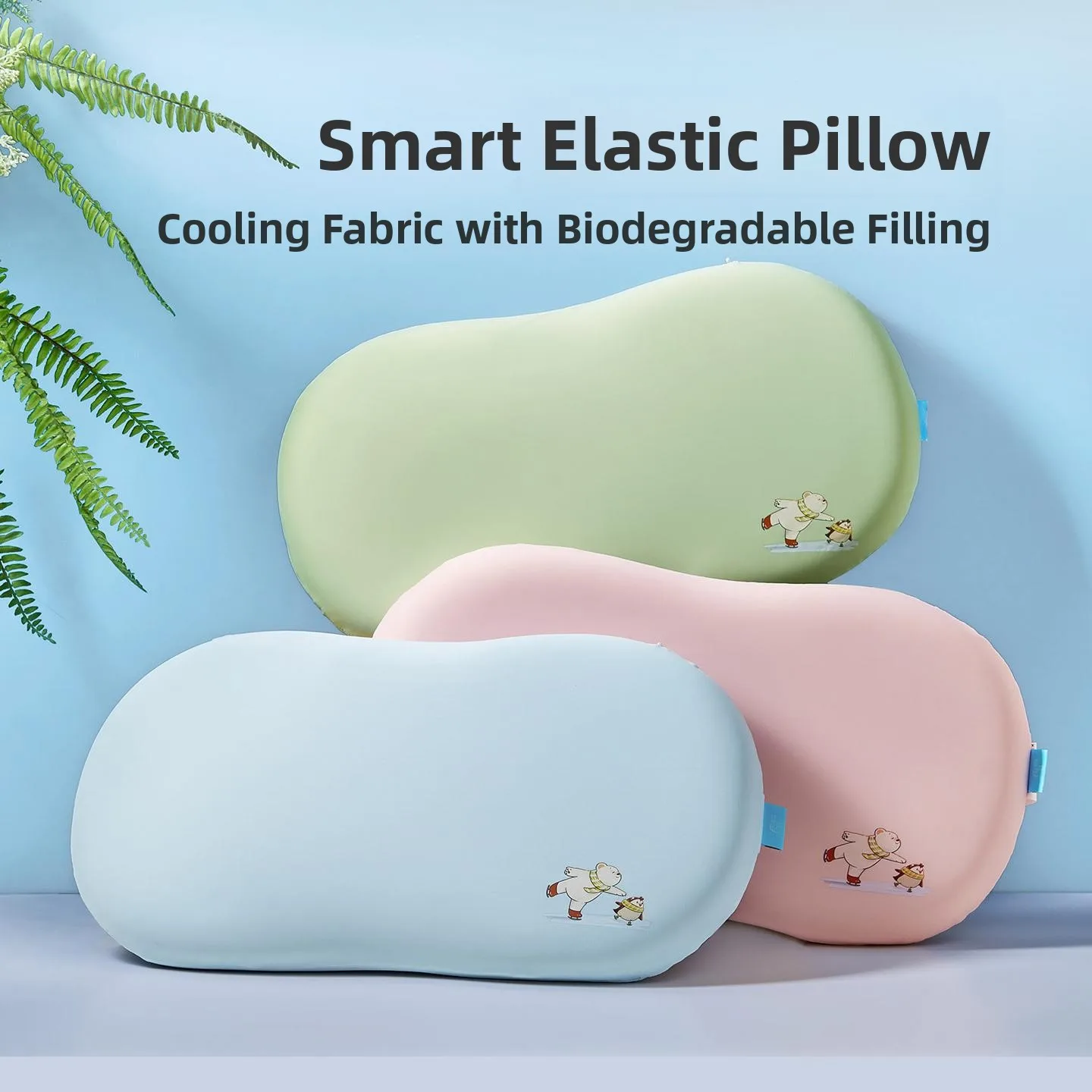 

Intelligent Washable Cooling Neck Support Pillow for Kindergarten Students Dormitory Summer Comfortable Hollow Core Pillow