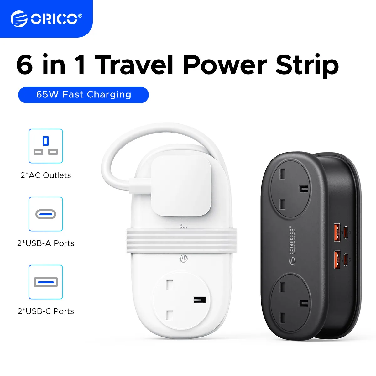 Orico Uk Plug Gan 6…