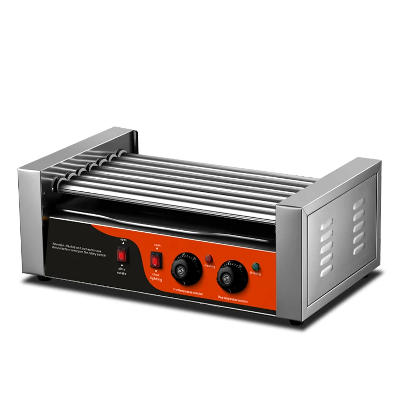 آلة طبلة السجق هوت دوج الأوتوماتيكية التجارية عالية الجودة، عملية سهلة للفنادق ومناطق الوجبات الخفيفة #1