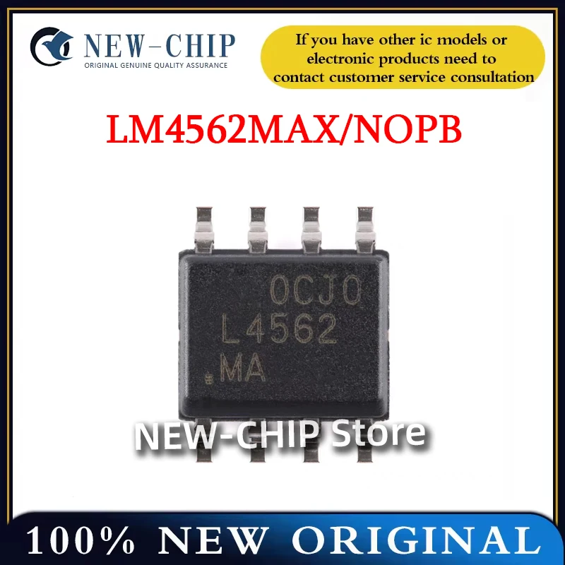 

5 шт.-100 шт./лот LM4562MAX/NOPB трафаретная печать L4562 SOP-8 аудио Операционный усилитель чип новый оригинальный LM4562MAX