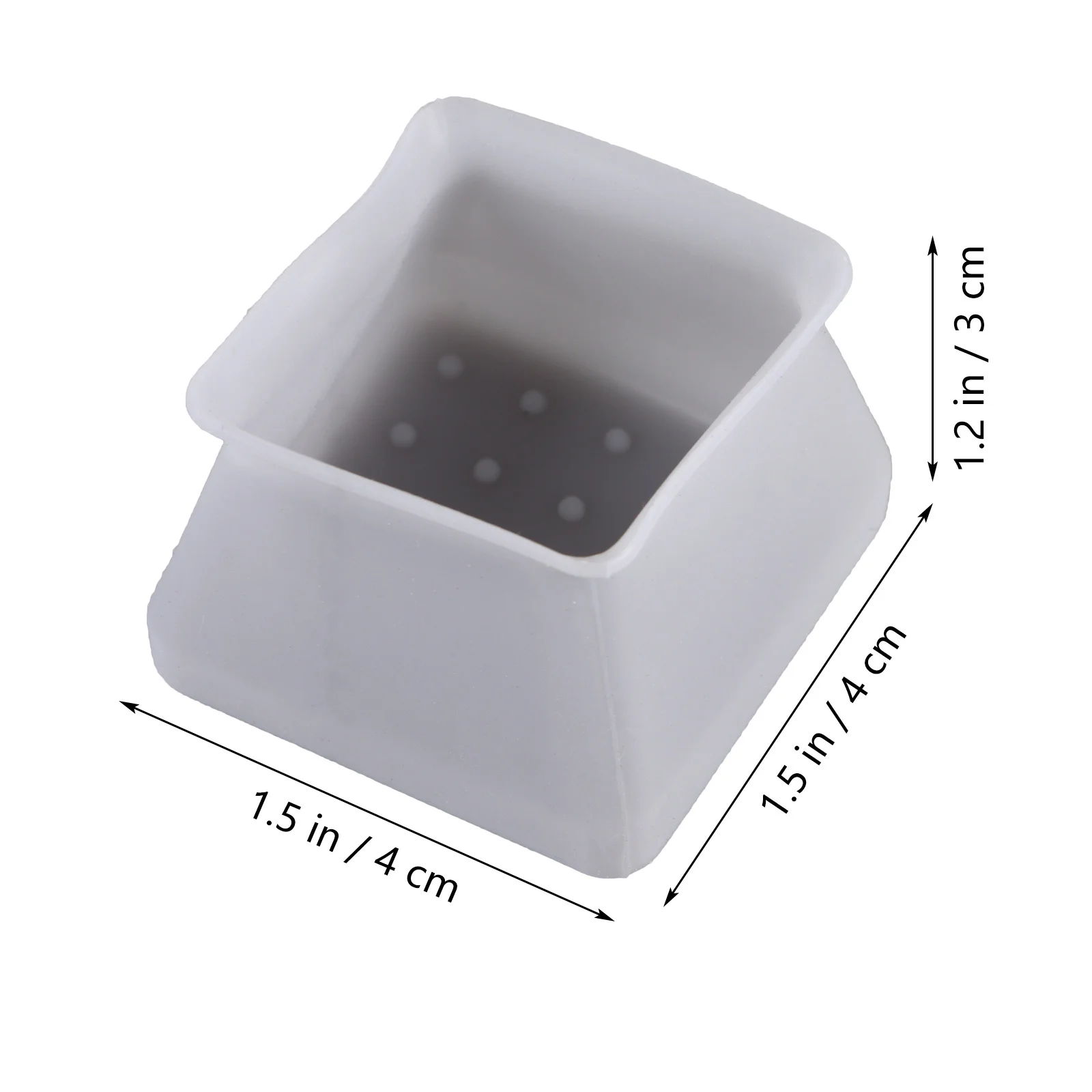 

20Pcs Chair Bottom Pads Silicone Furniture Leg Covers Anti Scratch Floor Protectors for Tables and Chairs Chair Bottom Pads