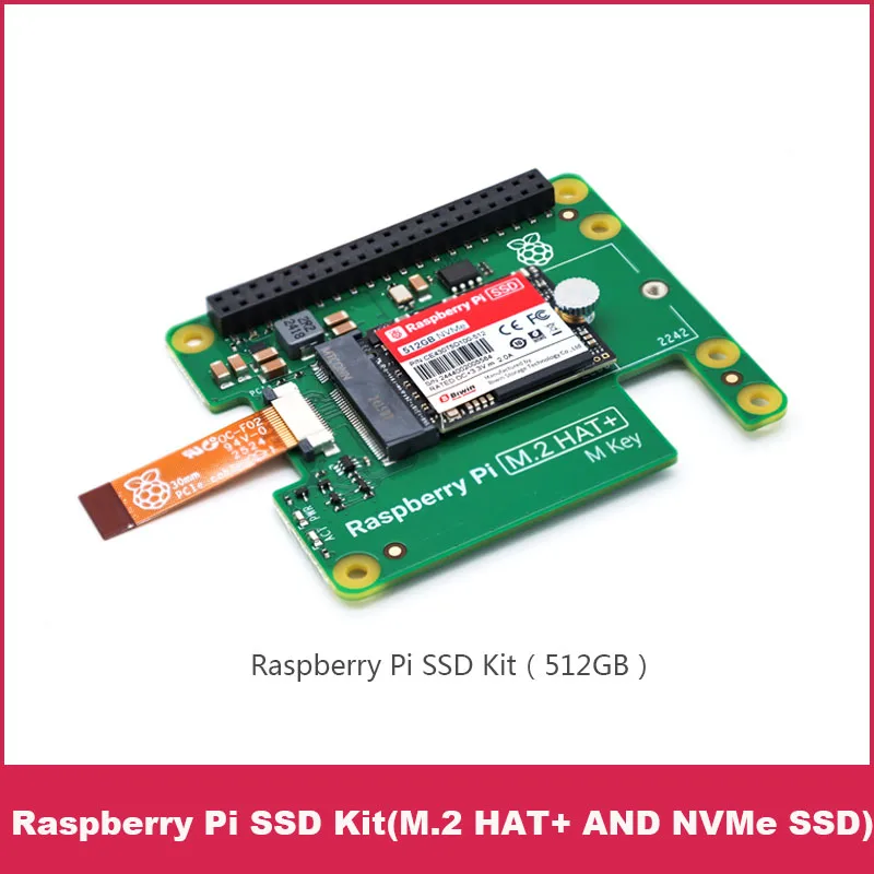 Raspberry Pi 5 Official M.2 NVME 2230 SSD Kit Raspberry Pi SSD 256