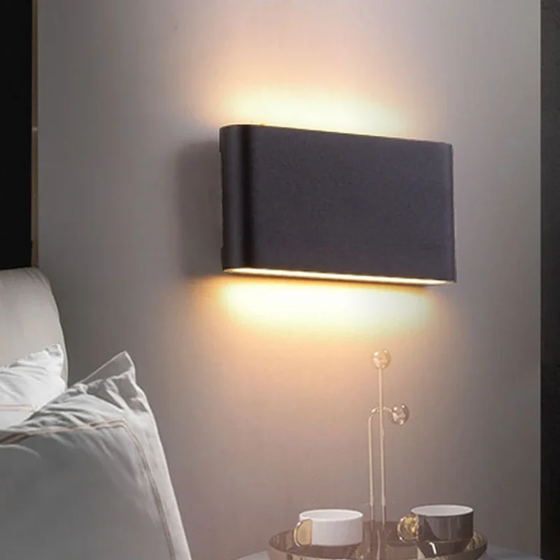 Wall Lamps for Room Decor Simple Ultra-thin Personality Creative Led Lights Bedside Balcony Bedroom Background Wall Lamp Fixture