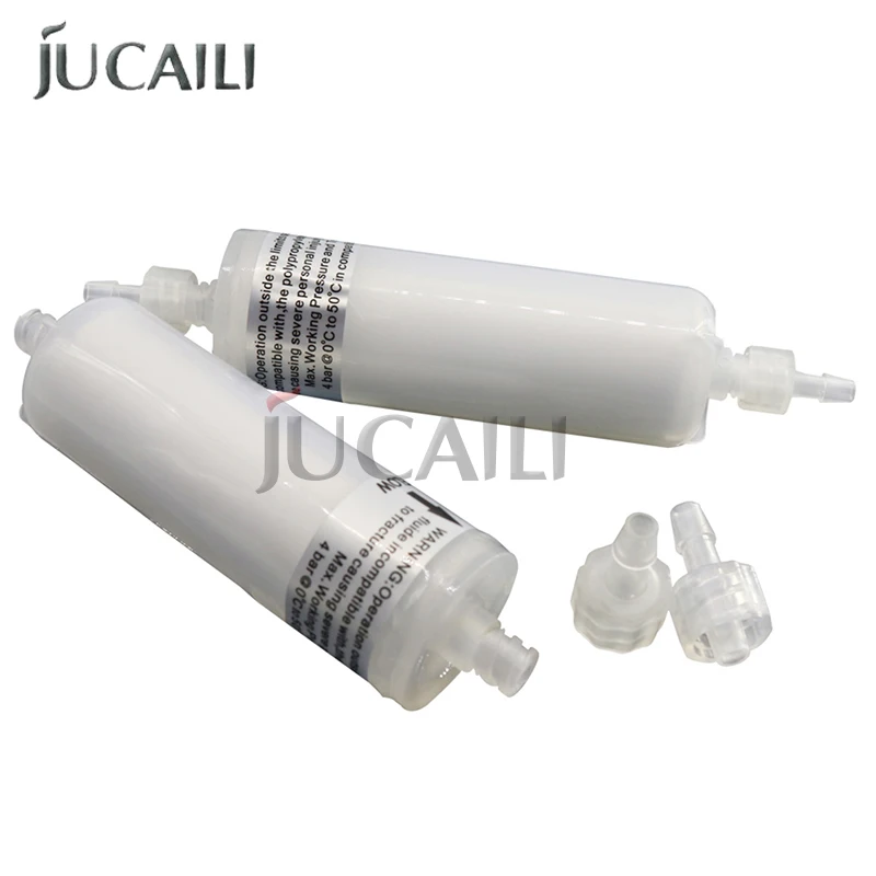 Jucaili 10 Pcs UV / Eco Solvent 5u Long Ink Filter for Flora Gongzheng Infiniti UV Flatbed Inkjet Printer