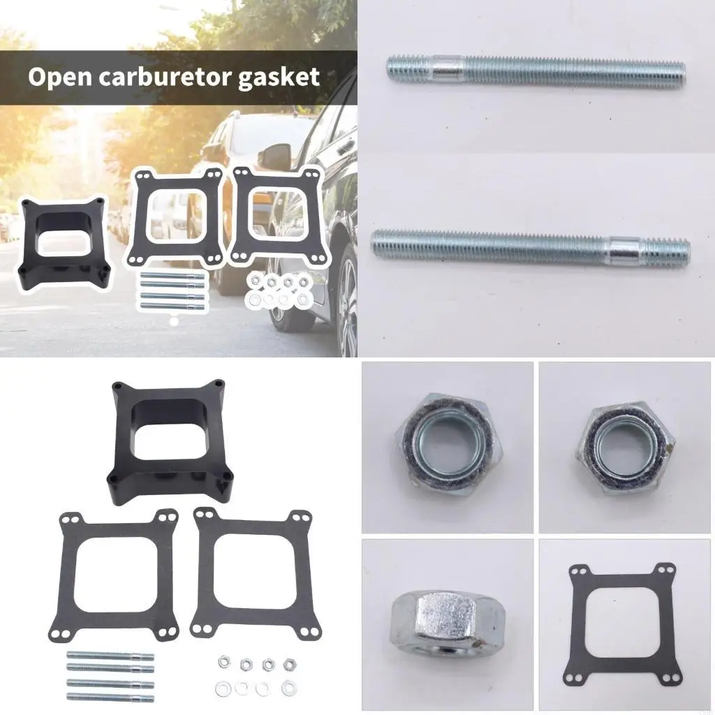 

G99F Easy Installation 2IN открытая фенольная карбюраторная проставка для 4BBL BBC AUTO MODICATIO