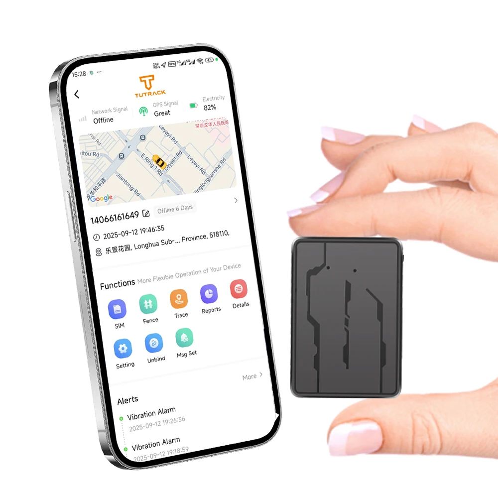 Global 4G Portable Magnetic Smart Car GPS Tracker No Subscription Fee Gps tracker for Car Android IOS APP Asset GPS Tracker