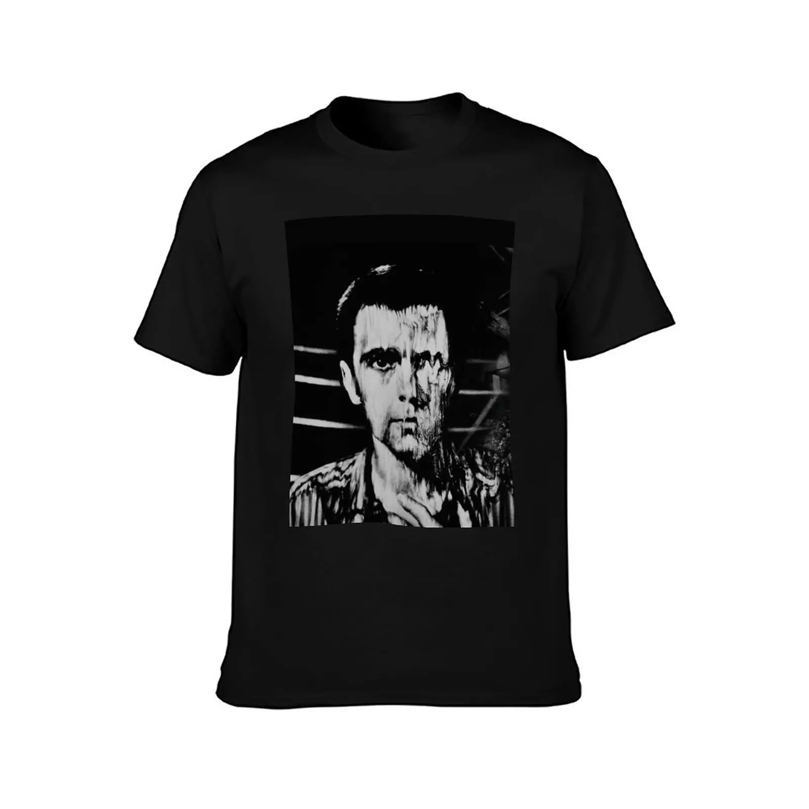 Peter Gabriel (Melt) T-Shirt anime t shirts funny shirt cotton affliction shirts gifts for boyfriend t shirts for men pack