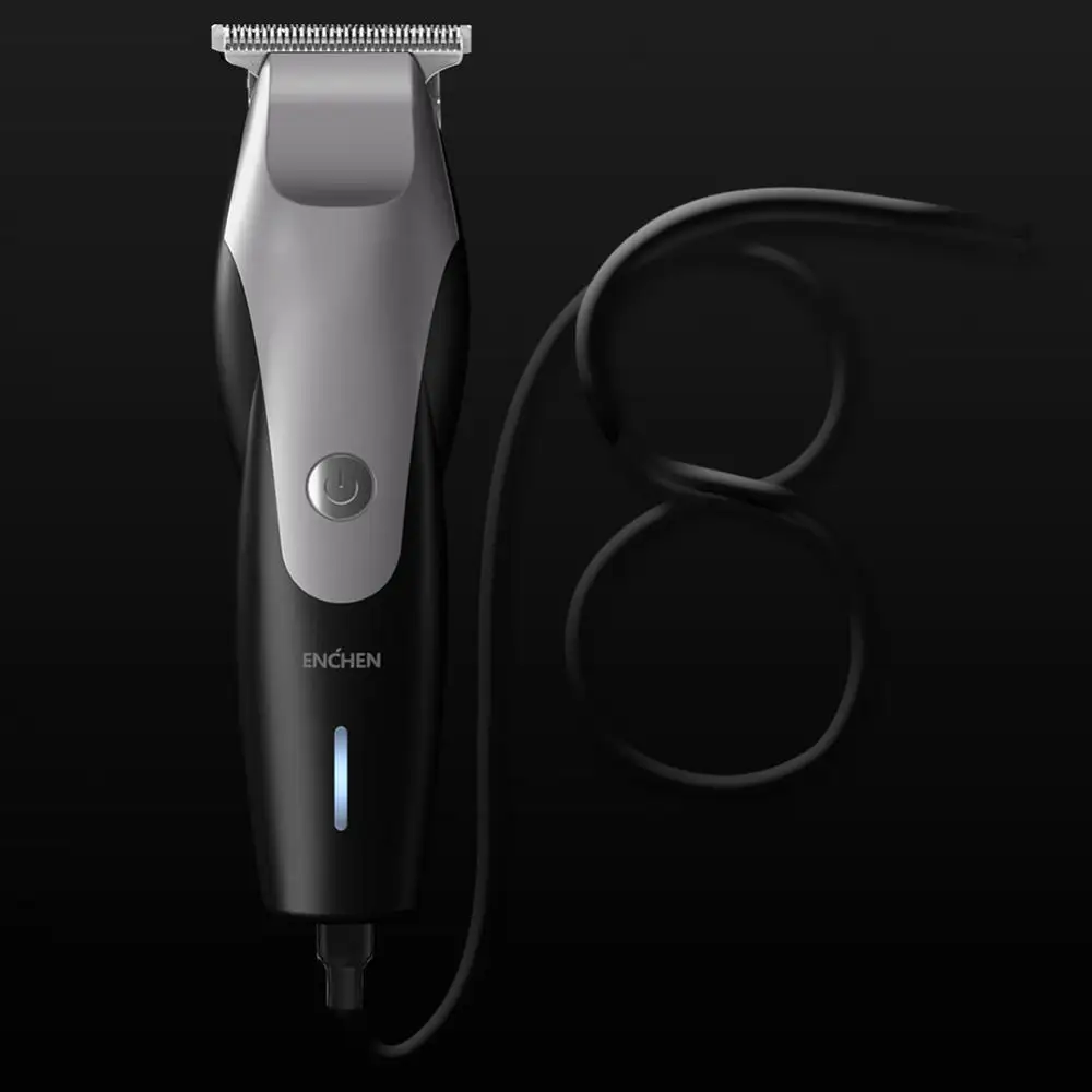 

Rechargeable Hair Clipper Low Noise ENCHEN Hummingbird Electric Haircut Kit