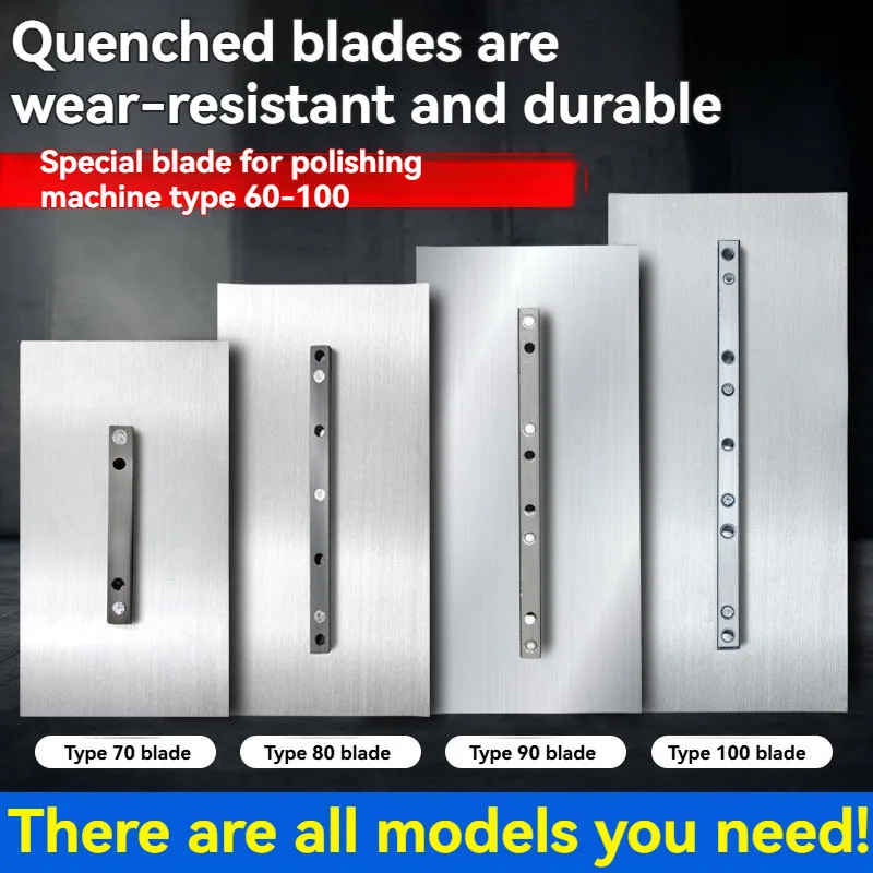 Polishing machine blades wear-resistant manganese steel polishing machine accessories electric thickened concrete polishing