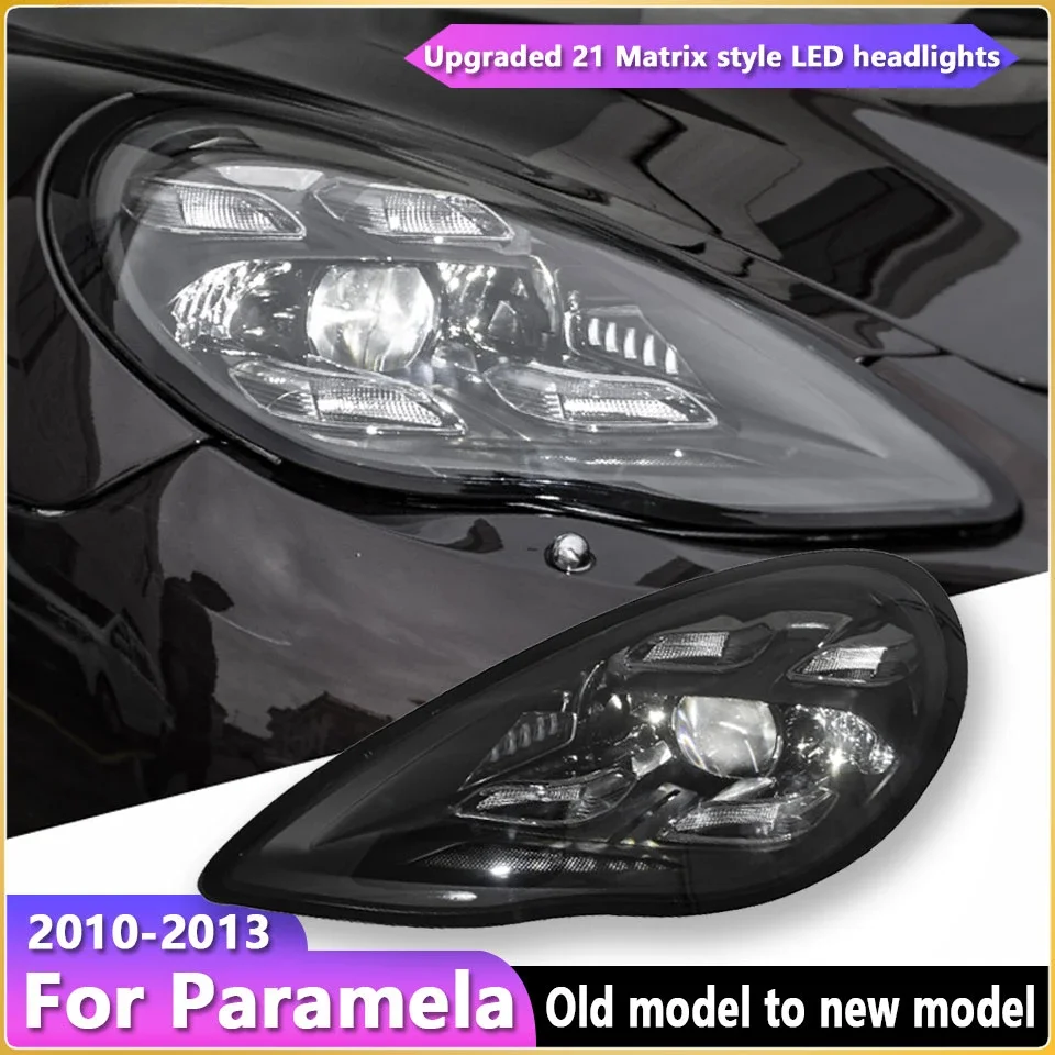 For Porsche Panamera 970.1 970.2 Old to New 2010-2016 Upgrade 2022 Matrix LED Headlights High quality Front Head Light Car Lamp