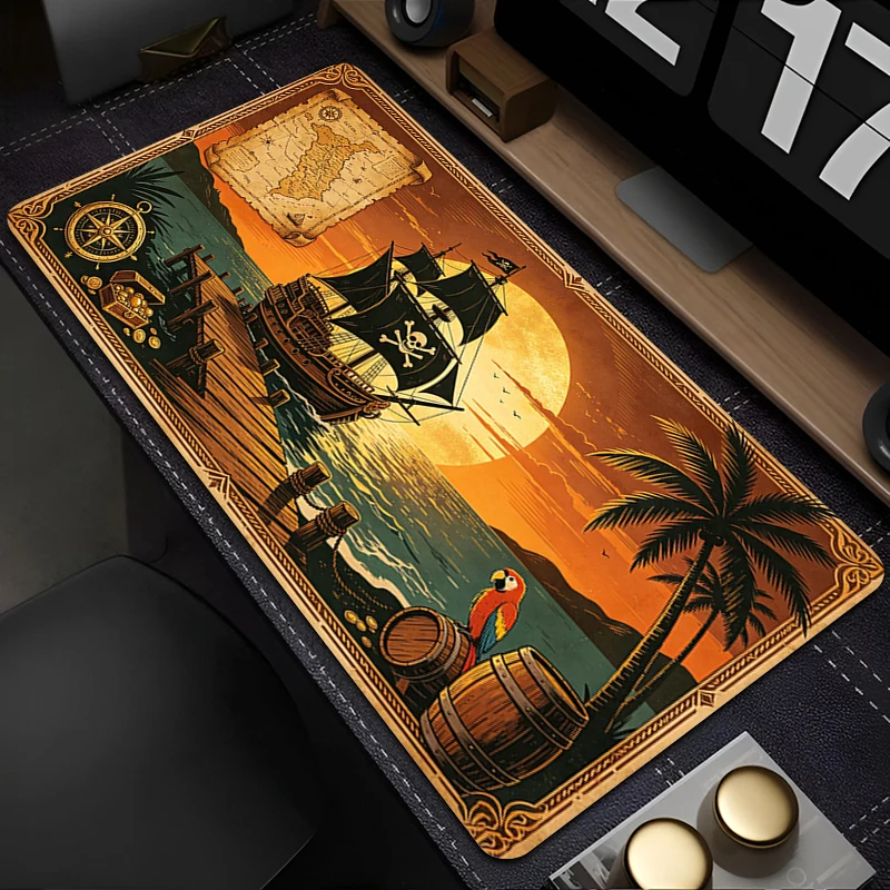 Przedłużona podkładka pod mysz – Retro Gaming Desk Setup recenzja i cena