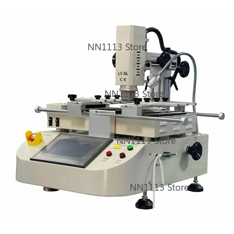 New LV-06 Professional BGA Rework Station Portable Digital Soldering Tool with PLC AC 110V for Electronic Repair